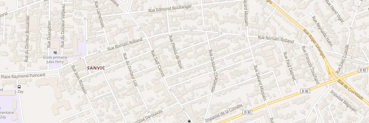 Plan du 2 Rue de Plessis de Roye au Havre