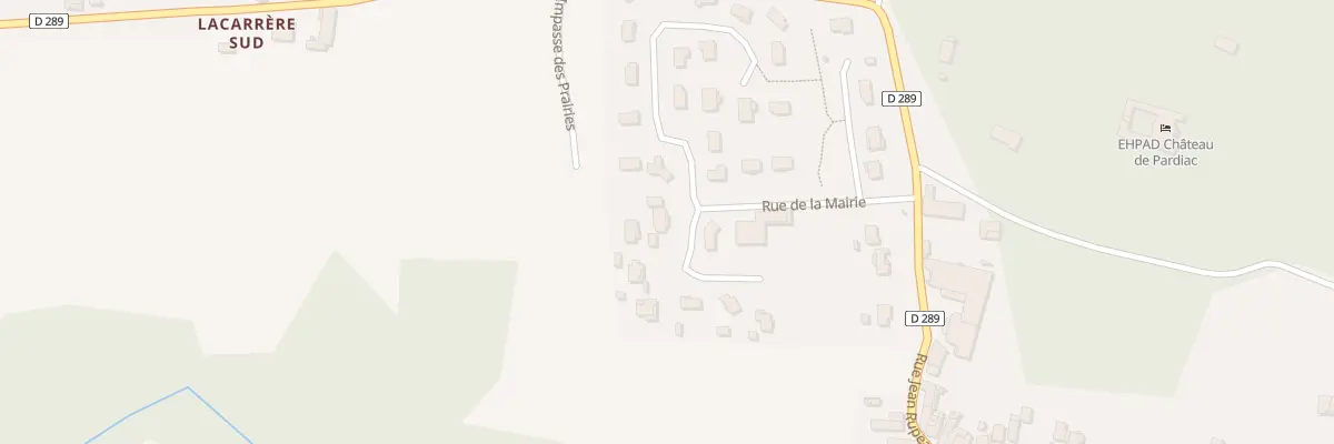 Plan du 6 Rue de la Mairie à Samazan