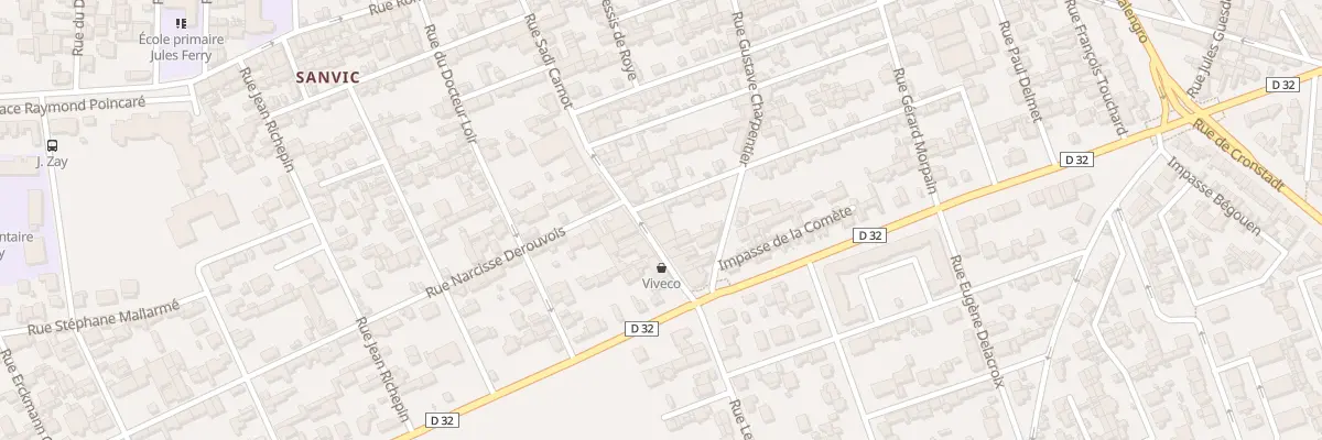 Plan du 16 Rue Sadi Carnot au Havre