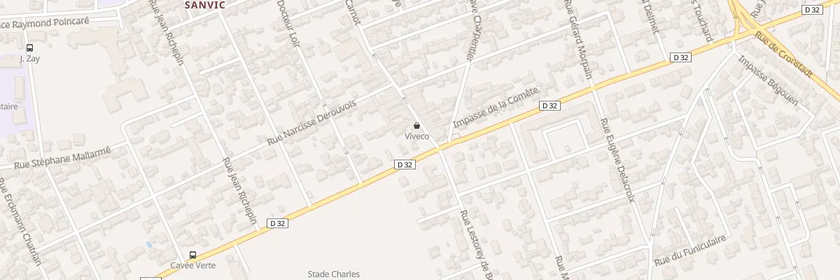 Plan du 121 Rue de la Cavée Verte au Havre