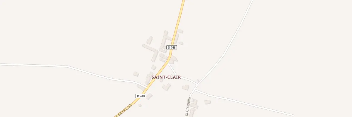 Plan du 5 Rte de Saint Clair à Belfonds