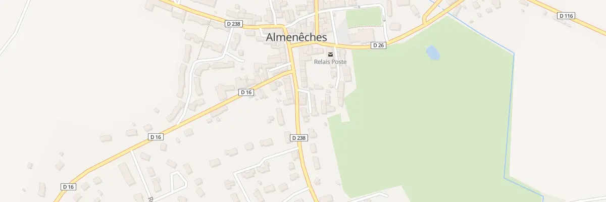 Plan du 7 Rue du 8 Mai 1945 à Almenêches