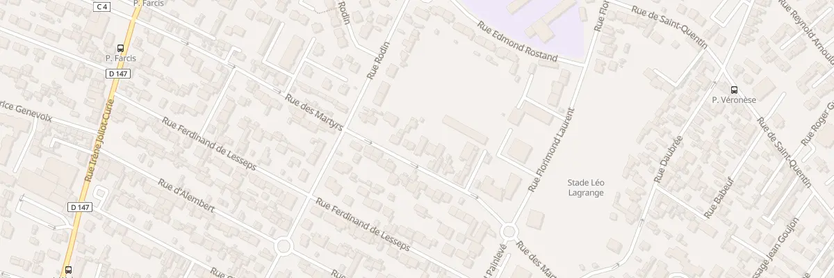 Plan du 71 Rue des Martyrs au Havre