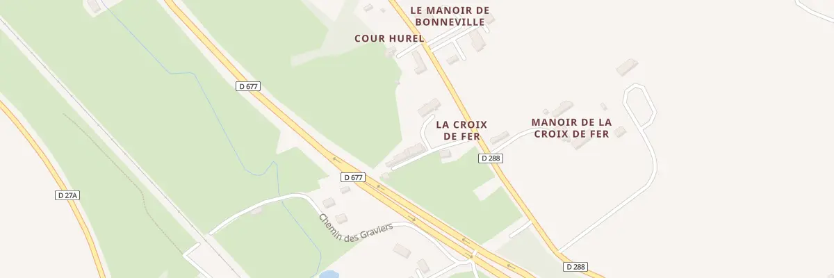 Plan du 52 Chem de la Petite Commune à Bonneville-sur-Touques