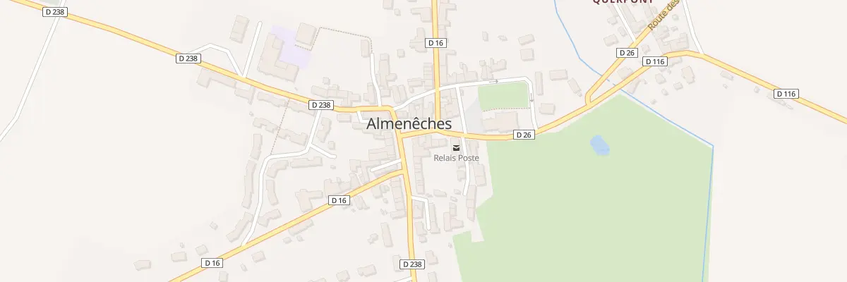 Plan du 7 Pl Maréchal Leclerc à Almenêches