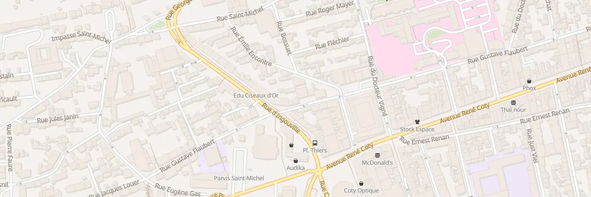 Plan du 39 Rue Gustave Flaubert au Havre