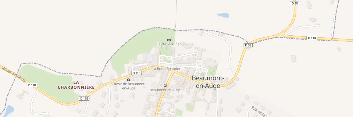 Plan du 3 Imp du Docteur Godart à Beaumont-en-Auge