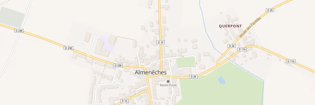 Plan du 7 Rte du Cosnier à Almenêches