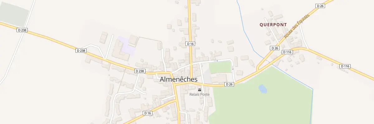 Plan du 4 Rue des Abattoirs à Almenêches