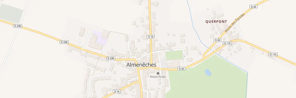 Plan du 3 Rte du Cosnier à Almenêches