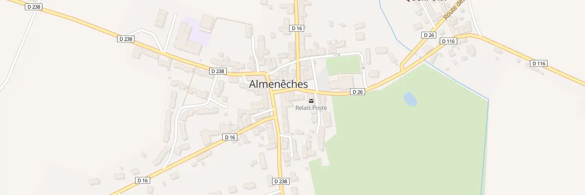 Plan du 9044 Pl Maréchal Leclerc à Almenêches