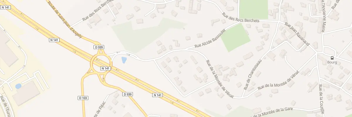 Plan du 25 Rue de la Montee de Venat à Saint-Yrieix-sur-Charente