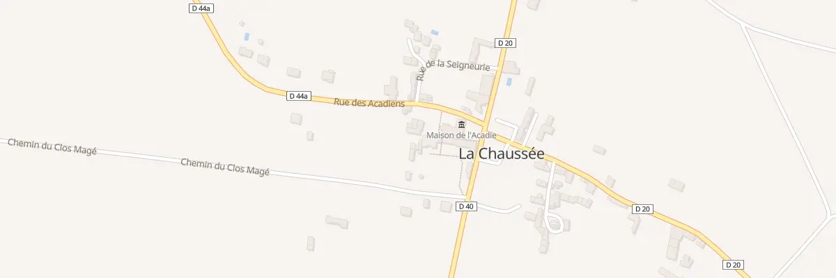 Plan du 3 Rue des Acadiens à La Chaussée