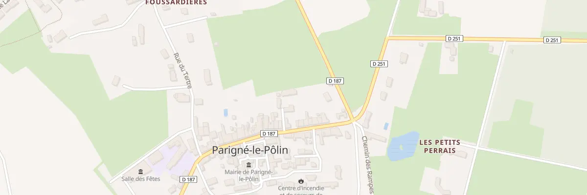 Plan du 3 Imp des Buissonnets à Parigné-le-Pôlin