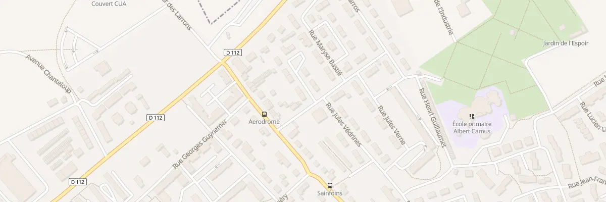 Plan du 1 Rue des Frères Montgolfier à Alençon