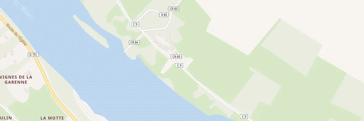 Plan du 183A La Vacherie à Saint-Germain-sur-Vienne