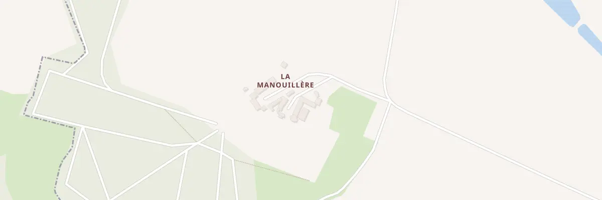 Plan du 5093 La Manouillere à Pruillé-le-Chétif