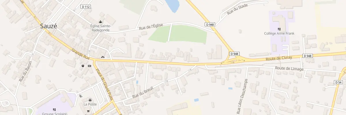 Plan du 29 Rue de la Chevalonnerie à Sauzé-entre-Bois