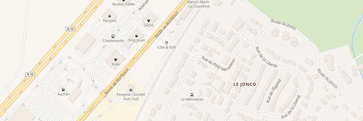 Plan du 42B Rue du Petit Menadeau à La Couronne