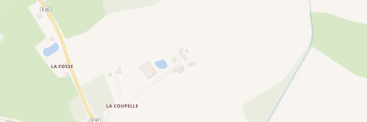 Plan du 5109 La Coupelle à Sainte-Sabine-sur-Longève