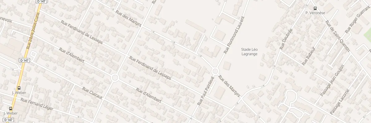 Plan du 68 Rue des Martyrs au Havre