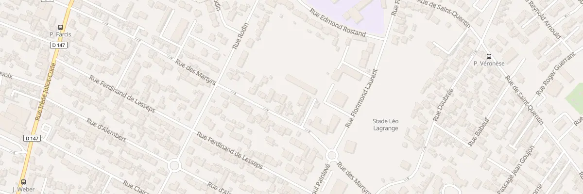 Plan du 79 Rue des Martyrs au Havre