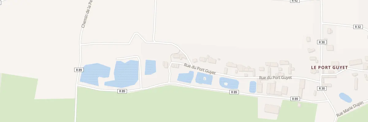 Plan du 710 Rue du Port Guyet à Bourgueil