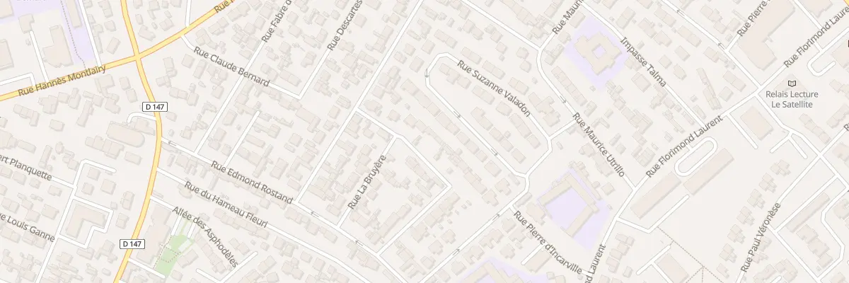 Plan du 13 Rue Leconte de Lisle au Havre