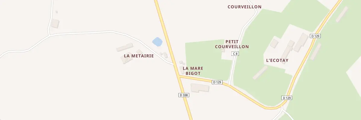 Plan du 5171 La Mare Bigot à Piacé