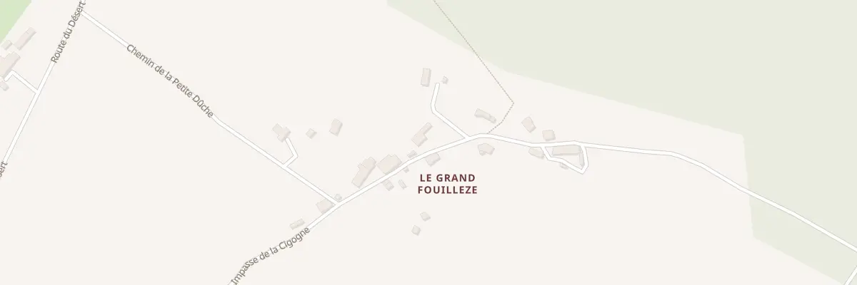 Plan du 515 Che de la Petite Dûche à Eygurande-et-Gardedeuil