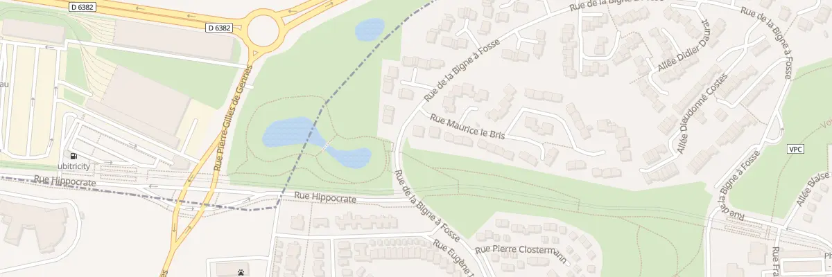 Plan du 4 Rue Maurice Le Bris au Havre