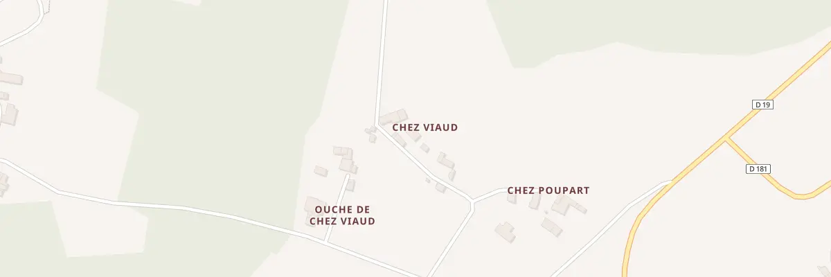 Plan du 4 Chez-viaud à Montjean