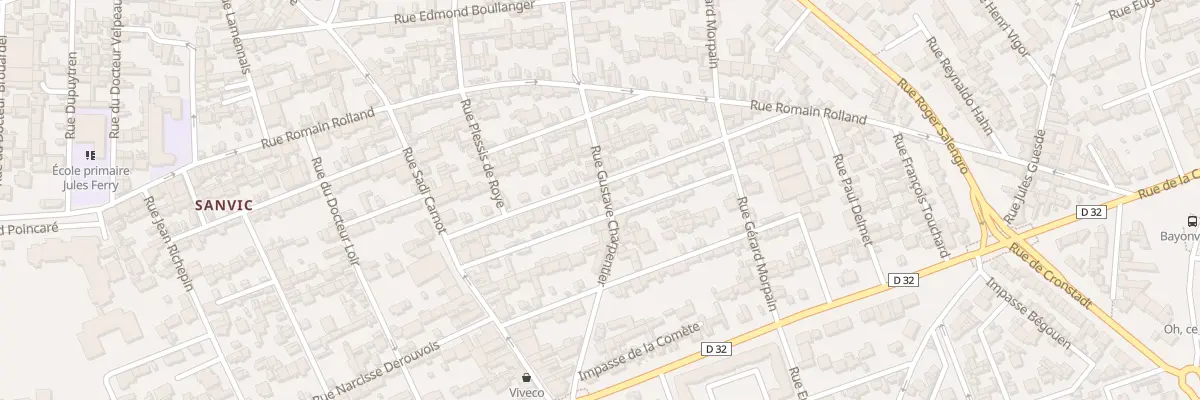 Plan du 34 Rue Johann Strauss au Havre