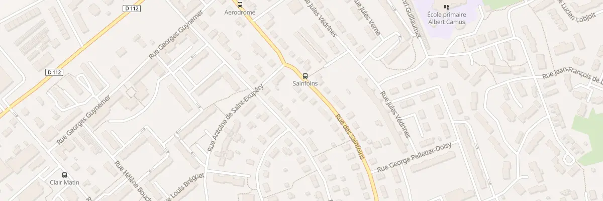 Plan du 20 Rue des Sainfoins à Alençon