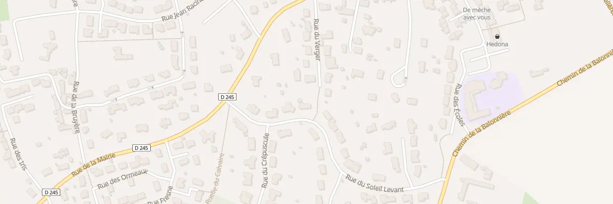 Plan du 7 Rue du Soleil Levant à Trangé