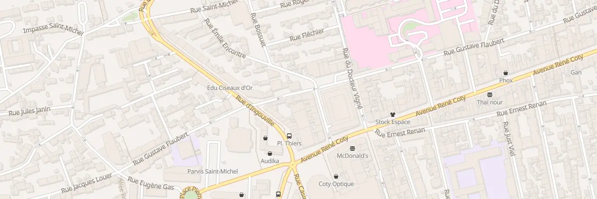 Plan du 34 Rue Gustave Flaubert au Havre