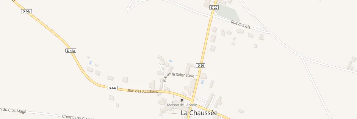 Plan du 4 Rue de la Seigneurie à La Chaussée