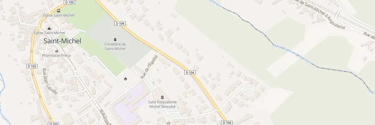 Plan du 33 Rue de l’Égalité à Saint-Michel