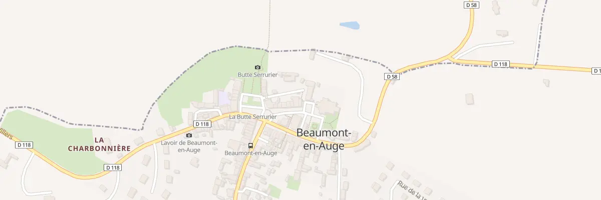Plan du 20 Pl du Col Langlois à Beaumont-en-Auge