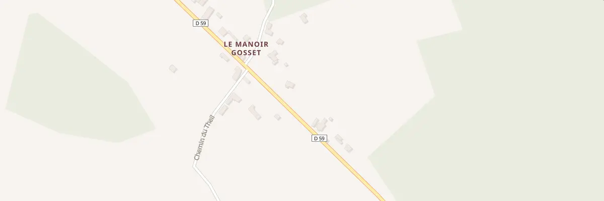 Plan du 1504 Rte du Manoir Gosset à Saint-Ouen-le-Pin