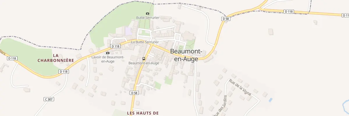 Plan du 26 Rue du Paradis à Beaumont-en-Auge