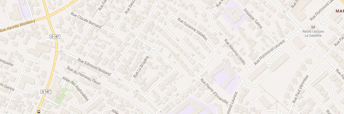 Plan du 17 Rue Leconte de Lisle au Havre