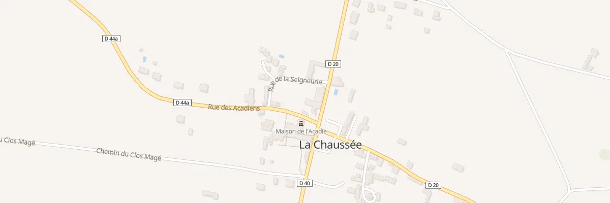 Plan du 1 Rue de la Voie Romaine à La Chaussée