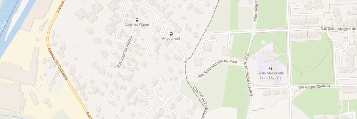 Plan du 16 Rue de l’Angoumois à Saint-Michel