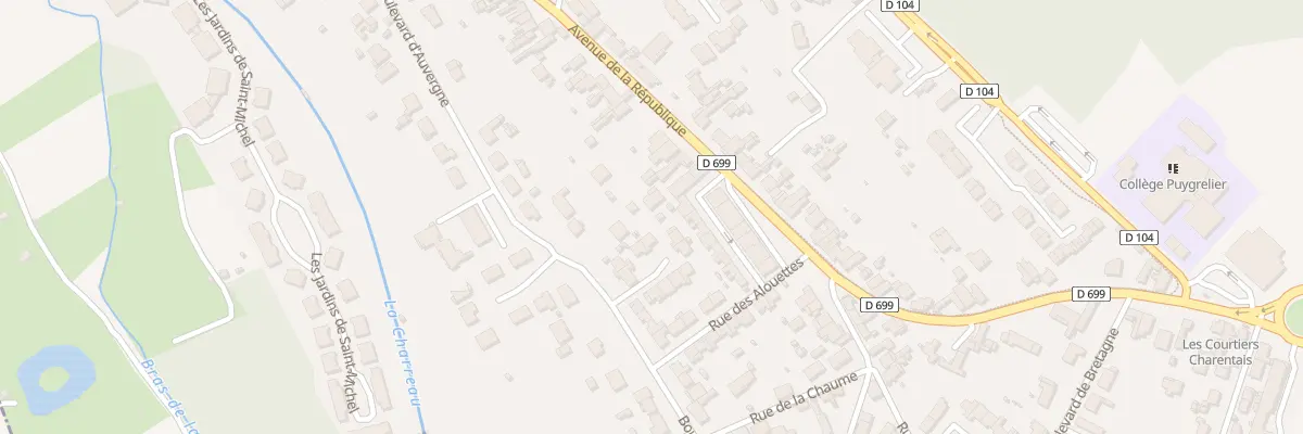 Plan du 44B Bd d’Auvergne à Saint-Michel