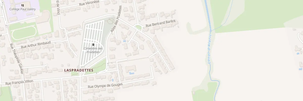 Plan du 19 Rue Jean Moulin à Tarbes