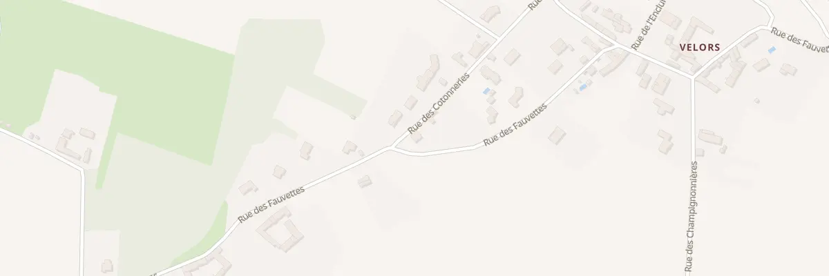 Plan du 2 Rue des Cotonneries à Loudun