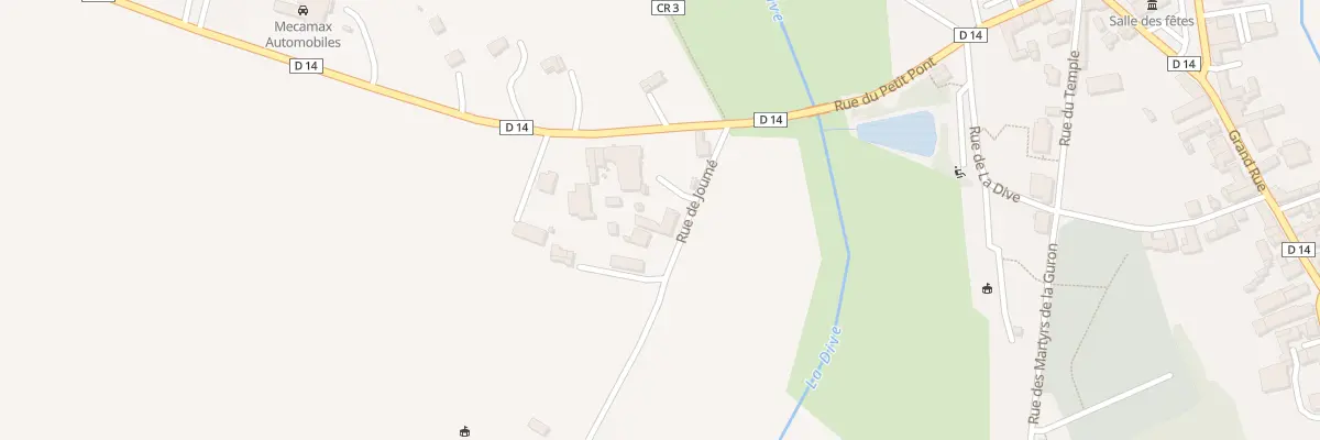 Plan du 4 Rue de Joume à Rom