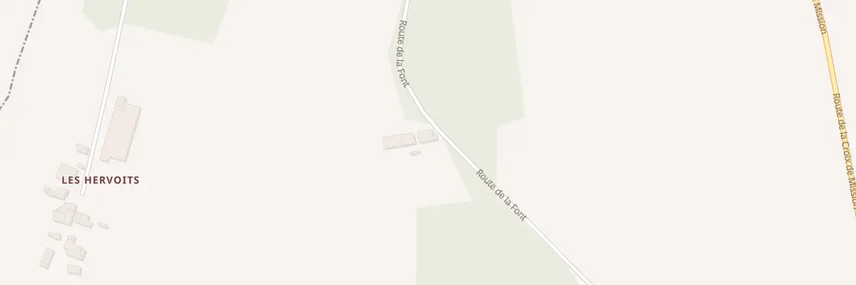 Plan du 5029 Chez Perry à Bellon