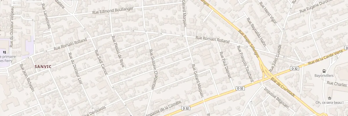 Plan du 42 Rue Johann Strauss au Havre